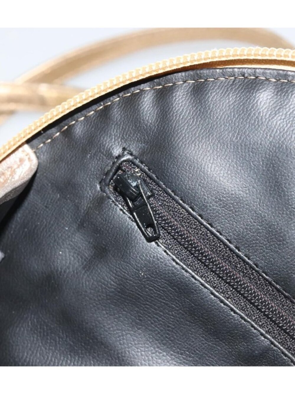 BALLY Backpack Leather Gold - Picture 14 of 16